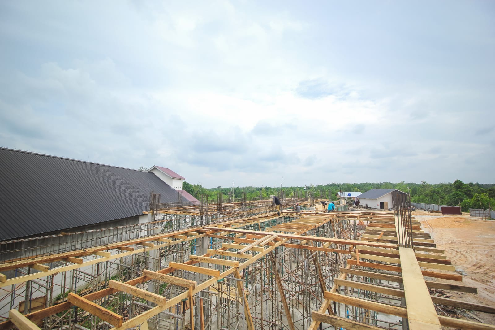 Progres Blok A (Asrama)